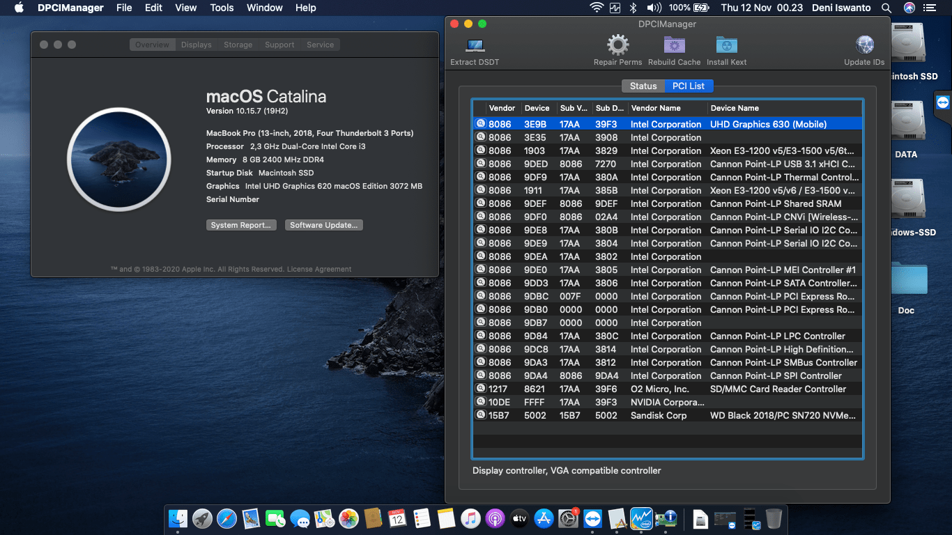 Lenovo Ideapad C340 14IWL 2nd [WhiskeyLake   Intel UHD 620 + I2C]   OpenCore 1